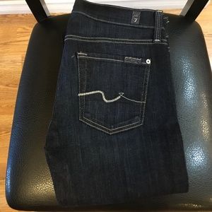 7 For All Mankind Ladies Jeans - Straight Leg (27)